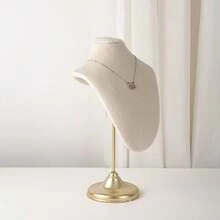 New Arrival Fashionable High-End Metal T-Shape Earring Display Stand, Ring Display Stand, Suitable For Wedding Set, Valentine's Day, Party Gift Display - Gold - View 3