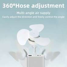 Mini Handheld Fan, Foldable & Adjustable, USB Powered Portable Small Fan For Cooling, Suitable For Camping, Travel, Summer Outdoor Use - Handheld - View 8