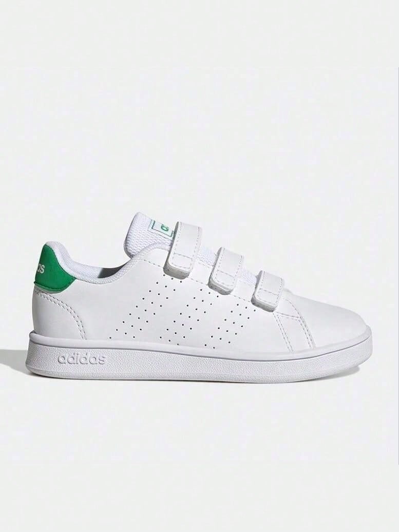Adidas Giày thể thao cổ thấp chống mài mòn Neo ADVANTAGE thoải mái và đa năng dành cho trẻ em - trắng - Xem 1