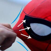 Bộ 6 mặt nạ cosplay in 3D, chất liệu Lycra, che kín mặt, phụ kiện trang phục phù hợp cho người lớn và thanh thiếu niên, món quà hoàn hảo cho người hâm mộ siêu anh hùng, mặt nạ co giãn dùng cho Halloween, tiệc sinh nhật, nhập vai. - Xem 3