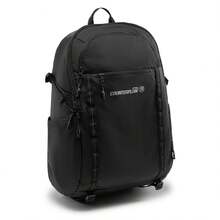 Mochila de viaje impermeable unisex Li Ning | Ligera, con correas ajustables para los hombros, adecuada para uso al aire libre y escolar ABSW137 - Negro - Ver 8