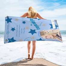 Freya Skye Themed Beach Towel, Actor And Singer Freya Skye Bath Towel, Practical Quick-Dry, Comfortable Soft Super Absorbent, Suitable For Sports, Travel, Swimming, And Yoga, Perfect Gift For Beach Lovers And Outdoor Enthusiasts - A - 查看 4