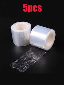 1/3/5 Rolls 200m Transparent Cosmetic Film, Suitable For Eyelash Lift, Eyebrow Shaping, Lips, Eyebrow Tattooing, Plastic Covering, Eyelash Extension Glue Removal, Eyelash Perm Lift Film - Multicolor - View 9