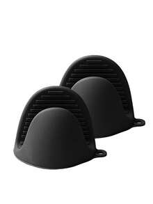 Găng tay silicon chịu nhiệt, găng tay lò vi sóng, găng tay bếp, găng tay nhà bếp mini thiết yếu để nấu ăn, nướng bánh, nướng thịt. - Xem 6