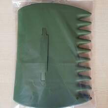 2 piezas Rastrillos de mano con forma de hoja - Agarradores de jardín de plástico grandes para recoger hojas, recortes de césped, escombros - Juego de herramientas de jardinería duraderas - Unitalla - Ver 6