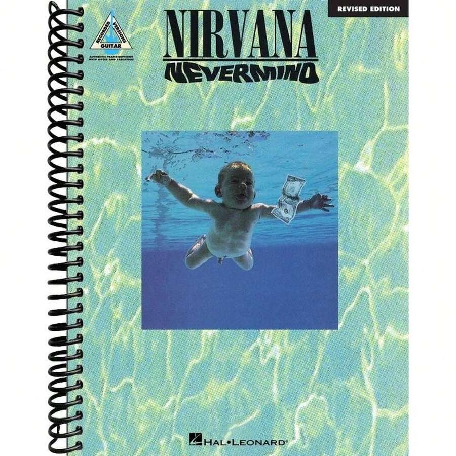 Nirvana - Nevermind: Revised Edition | Guitar Songbook For Electric Guitar Players | TAB Edition | 12 Grunge Rock Sheet Music Transcriptions | ... | Guitar Music Book (Guitar Recorded Version) - Single Book - View 1
