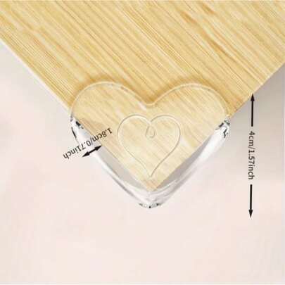 Transparent Silicone Anti-Collision Corner For Table Edges, Coffee Tables, Glass Countertops, Range Hoods, Baby- Thickened Buffer Anti-Collision Protective Corners