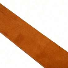 Double-Layer Genuine Leather Shaving Strop Straight Razor Sharpener Strap Belt Necessary Shaving Strap Tool - Brown - View 6