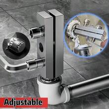 一套金属水龙头阀门管道拆卸工具套装，1/2" 3/8" 螺纹拆卸工具，快速管道螺纹切割器，家用管道维修配件，理想的管道拆卸器，金属材质，无需电池，配有螺丝刀和扳手，用于管道维修，水管工工具，管道工具，螺丝拆卸器，管道工具和设备，损坏管道拆卸器，电缆拉拔器，专业工具，管道配件 - 1 - 查看 8