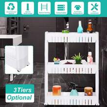 Hygrad Built to Survive Multi Use Rolling Slim Cart Rack Organizer Holder Kitchen Laundry Storage 3 Tier - View 4
