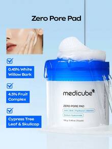 Medicube - Zero Pore Pad 2.0 (70 Pads) - White - View 1