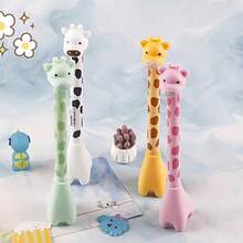 1 chiếc bút hình hươu cao cổ sáng tạo, màu trung tính, văn phòng phẩm dễ thương chất lượng cao, đồ dùng văn phòng, phần thưởng hoạt động (Kiểu ngẫu nhiên) - Một kích cỡ phù hợp cho tất cả - Xem 6
