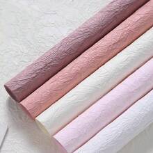 Giấy gói quà họa tiết vân đá cẩm thạch hồng và tím, giấy gói quà cao cấp tạo cảm giác mềm mại, giấy gói quà sáng tạo cho các dịp lễ, thích hợp cho Ngày của Mẹ, Ngày của Cha, mùa cưới, Ngày thiếu nhi, các lễ hội khác nhau, giấy gói bó hoa cưới. - Dòng màu hồng tím - Xem 2