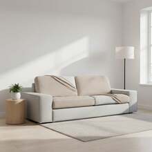 Kiva XL Sofa Seat Cover In Super Stretch Jacquard Fabric, Various Colors Available - Adaptable And Breathable Sofa Seat Cover - Rk Mink - View 1