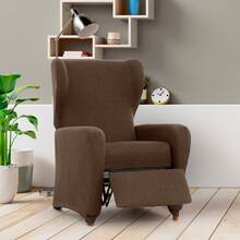 Kiva Universal And Versatile Recliner Chair Cover, Various Colors Available – Easy-To-Fit Protective Chair Cover For Backrest, Seat And Arms - 布朗.尤利西斯 - 查看 5