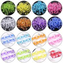 50 hạt dây xích hình chữ U trong suốt, hạt acrylic, nguyên liệu tự làm trang sức cho vòng tay, đồ trang trí xe hơi, dây đeo điện thoại. - Tự làm dây chuyền acrylic - Xem 3