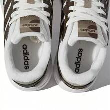 Adidas 运动服饰 新款男女低帮休闲运动鞋 - 白棕色 - 查看 5