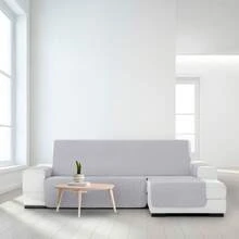 Kiva Regular Right-Facing Padded And Non-Slip Chaise Lounge Sofa Cover, Various Colors Available – Complete Protection, Comfort And Style In An Adjustable And Washable Design - 灰濛特布朗2號 - 查看 5