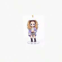 KATSEYE Cute Cartoon Acrylic Standee, MANON MEGAN 6cm Acrylic Standee, DANIELA 6cm Acrylic Figurine - Multicolor - View 4