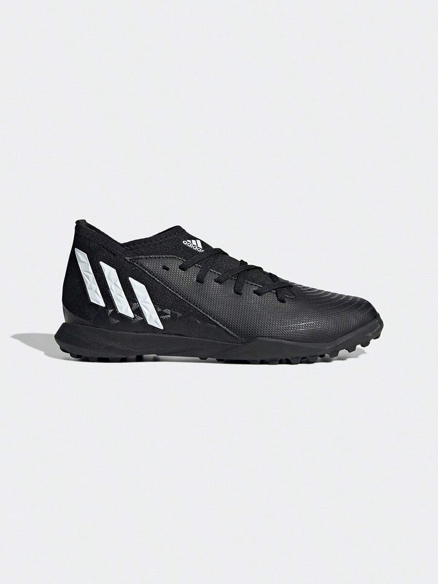 Adidas 儿童运动鞋,儿童足球鞋,带钉,舒适,男童运动鞋 GZ2895 - 黑色/白色 - 查看 1