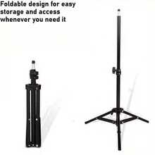 Multi-Function Adjustable Projector Tripod Stand, 110cm/43.31in Height-Adjustable Carbon Steel Tripod With Ground Mount, Compatible With HY300 PRO/HY300/YG300/HY320 MINI, Fits Most Projectors - View 9