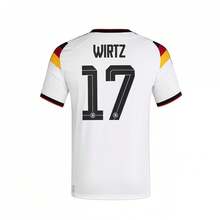 Germany National Team 2025 Home Florian Wirtz # 17 Soccer Jersey, Authentic Replica Football Shirt - default - 查看 1