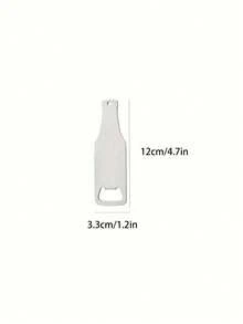 Customized Stainless Steel Beer Bottle Opener - Personalized Engraved Name & Date, 2 Styles - Ideal For Weddings, Corporate Events, Promotions - Durable Barware & Branding Accessories, Elegant Design, High-Quality Craftsmanship - Multicolor - View 3