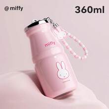 MIFFY Hoomey 真空保温水瓶，280ml，时尚外观，小巧便携，可定制Logo，可爱日系风格，316L不锈钢内胆，防漏，轻便耐用，适合日常通勤、办公、旅行。 - 彩色 - 查看 13