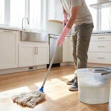 18 pezzi Guanti in nitrile monouso senza polvere da 16 pollici, flessibili e confortevoli, adatti per cucina, bagno, pulizie domestiche, facili da indossare e togliere, essenziali per la pulizia domestica tutto l'anno - 18 POLLICI - Visualizzare 3
