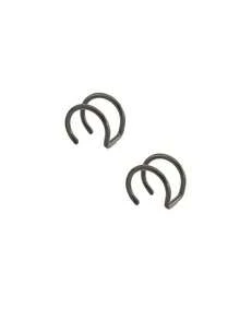 5Pcs/3pcs Stainless Steel Fake Lip Cuff False Lip Ring Fake Lip Nail Piercing Jewelry For Women Men Clip Ear Cuffs Fake Lip Non Piercing Labret Rings - Multicolor - View 8