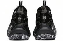 Anta  2 Fabric Cushioning Slip Resistant Abrasion Resistant High Top Nitro Speed/A SHOCK3.0 Basketball Shoes Black - Black - View 4