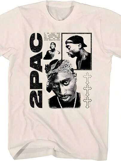 Hip-Hop-T-Shirts für Herren, modische Hip-Hop-Tops, lässige Rock-T-Shirts, Sommer-Neuheiten für Damen und Herren, Unisex, Geschenkideen zum Vatertag oder Schulabschluss, Sonderangebote für Herren