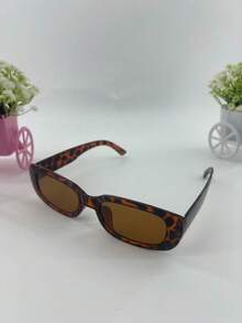 2026新款复古小框时尚派对眼镜，朋克个性欧美风长方形 - 彩色 - 查看 2