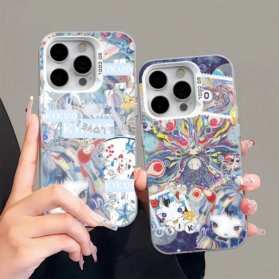 Funda para teléfono Kkuo Japanese Singer para iPhone 16, 15, 14, 13, 12, 11, Pro, Max, Plus, Mn, XS, SE, anticaídas, gris blanco mate, rígida, 17Air - z5 - Ver 1