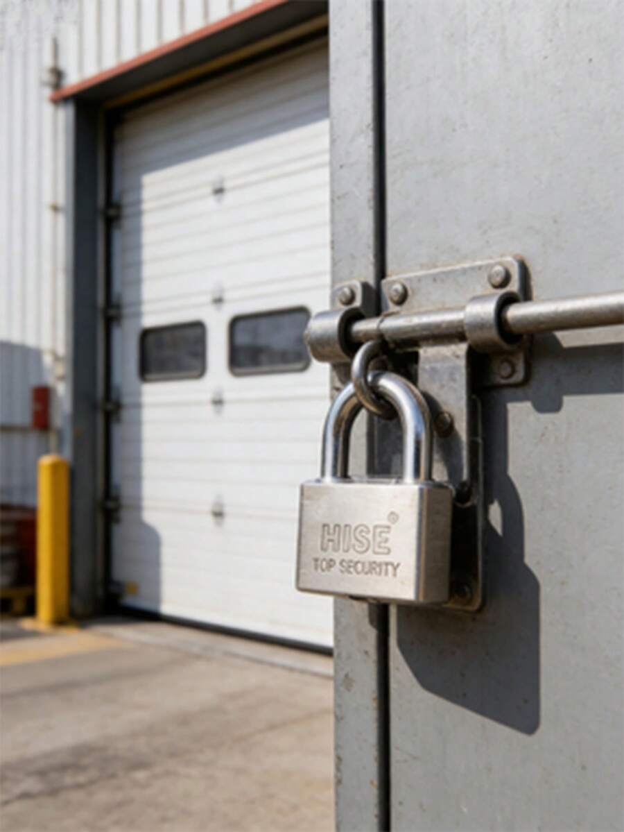 40/50/60/70mm Anti-Theft Anti-Pry Lock, Sturdy And Durable Rust-Proof Solid Lock Body. Suitable For Home Use, Warehouse Door Lock. Thickened Full Copper Core Lock. Waterproof And Rust-Resistant For Outdoor Use. Dormitory And Shop Anti-Theft Lock. - Padlock - View 1
