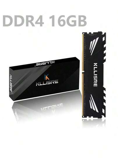 KLLISRE台式机内存DDR4 16GB 2666MHz 3200MHz 1.2V CL19 CL22 PC RAM DIMM带散热片