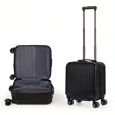18" Hard Shell Carry On - Mini Small Suitcase With Wheels
