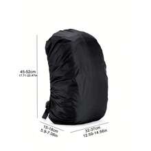 1pc/2pcs Waterproof Backpack Rain Cover For Outdoor Travel And Sports - 35L, Dustproof And Portable,Wear Resistant Dust Cover For Hiking Camping Backpack - Protects From Rain, Dust And Scratches - 彩色 - 查看 10