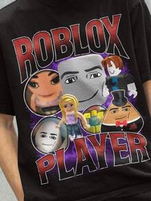 ROBLOXS Player Vintage Retro Unisex T-Shirt ROBLOXS Player Fan Gift ROBLOXS Player Shirt ROBLOXS Shirt ROBLOXS Meme ROBLOXS Meme Tee Mens Clothes,Graphic Tees Men,Boys Clothes,Boy Clothes For Kids,Kids Girls Clothing,Summer Shirts,Tops For Women,Women Clothes,Spring Tops,Black Top,Cute Tops,Going Out Tops Women,Summer Clothes,Summer Tops - màu đen - Xem 1
