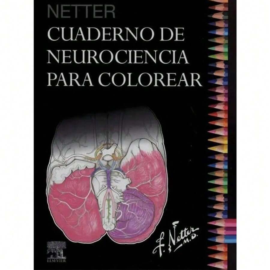 Cuaderno de neurociencia para colorear - Libro único - Ver 1