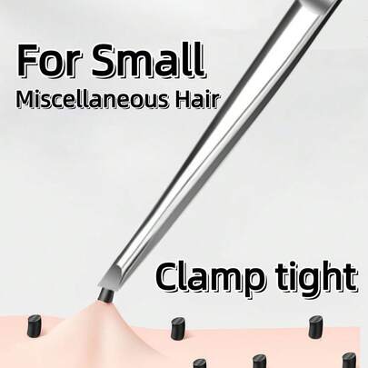 1 chiếc nhíp tỉa lông mày độ chính xác cao, nhíp tỉa lông mày bằng thép không gỉ, thích hợp cho lông tơ và lông mi mảnh, dụng cụ tỉa đầu phẳng siêu mỏng, thích hợp sử dụng tại nhà và salon. Nhíp thép không gỉ chất lượng cao, nhíp tẩy lông, nhíp nhổ lông mọc ngược, nhíp cong, dụng cụ chăm sóc da mặt, dao cạo dành cho nữ.