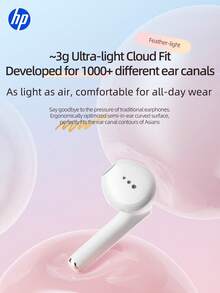 HP 無線藍牙 5.3 耳機，自動配對附麥克風，最高 30 小時電池續航力，Type-C 充電，IPX4 防汗設計，適合遊戲與運動，相容 iPhone 與 Android 設備 - 查看 8