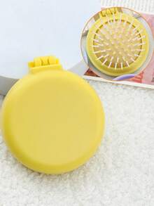 Bộ 1/2/3 lược chải tóc gấp gọn hình bánh macaron, lược chải tóc mini bỏ túi tiện dụng, dụng cụ tạo kiểu tóc, phụ kiện cần thiết khi đi du lịch cho phụ nữ và bé gái, thích hợp cho hoạt động ngoài trời, văn phòng, đi học, mùa hè, kỳ nghỉ, lễ hội, tiệc tùng. - Nhiều màu - Xem 4