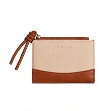 Dompet Lipat Minimalis dengan Tali Gantungan - Dompet Wanita Gaya Korea Populer, Dapat Dilipat, Aneka Warna, Estetika Mewah, Cocok untuk Pelajar - MultiWarna - View 11