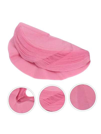 100 chiếc khăn trùm đầu và mặt dùng một lần để massage, mềm mại, thoải mái, thích hợp cho các salon làm đẹp và phòng khám. Chất liệu nhẹ, tuyệt vời và tiện lợi.