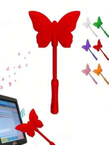 1件可爱蝴蝶魔法棒NFC支付助手及长指甲卡带，魔法棒支付设备，NFC非接触式支付工具，仙女风美学吊坠及信用卡挂绳，适合美甲爱好者和女性钱包 - 多色 - 查看 8