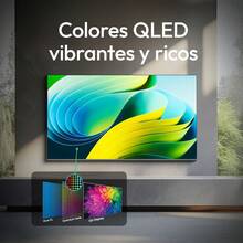 TESLA QLED Smart TV 65 Pulgadas 4K UHD con Google TV - Dolby Vision, HDR10, WiFi y BT, Google Assistant y Chromecast Integrado, 3 HDMI, DVB-T2/S2/C, Color Negro - Enchufe EU Tipo F(220-240V) - Ver 4