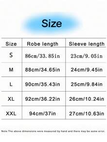 1 chiếc áo choàng ngủ nữ màu trơn thanh lịch thắt eo, đồ ngủ ngắn gợi cảm bằng lụa satin mềm mại, phù hợp cho cô dâu, phù dâu, mặc nhà, đồ cần thiết cho mùa tựu trường. - Hồng - Xem 3