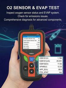 2026 Upgraded OBD2 Scan Tool Diagnostic Scanner, Engine Fault Code Reader With Reset Function, Supports Mode 6, Mode 8 And I/M Readiness Test, Automatically Check Engine Light, Compatible With All OBDII Vehicles Manufactured After 1996 - Multicolor - View 7