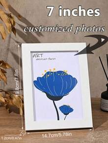 1 Set Customized Photo (With Frame), Customized Wooden Photo Frame, Suitable For Wall Hanging Or Desktop Display; Customized Puzzle, Suitable For Adults, Families, Weddings, Travels, Graduations, Gifts And Other Occasions ,Living Room Decor - Multicolor - View 10